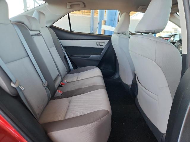 2T1BURHE6HC785417 - 2017 TOYOTA COROLLA L RED photo 10