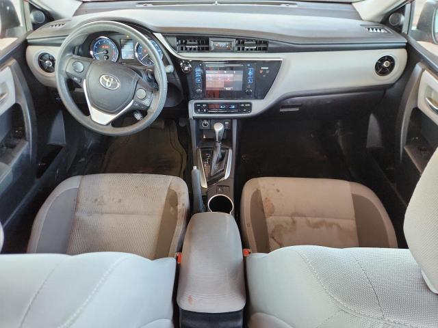 2T1BURHE6HC785417 - 2017 TOYOTA COROLLA L RED photo 8