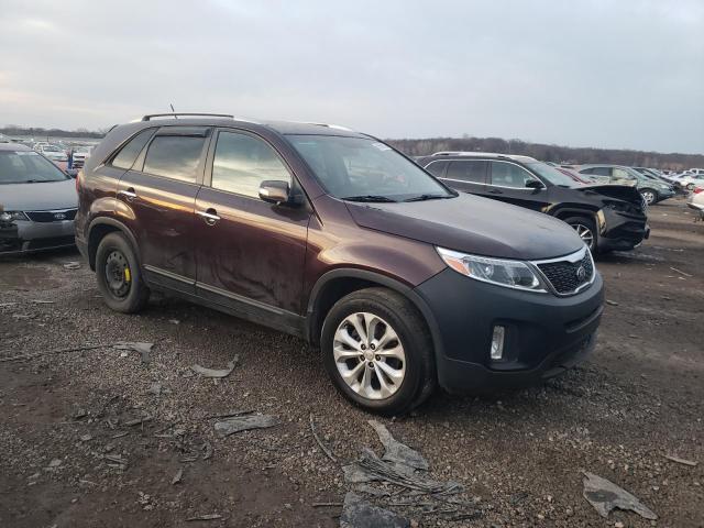 5XYKU4A70FG657156 - 2015 KIA SORENTO EX BURGUNDY photo 4