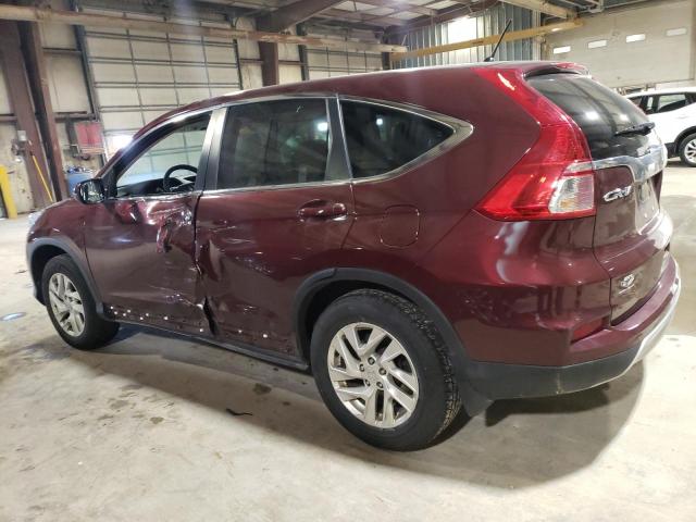 5J6RM4H5XFL018722 - 2015 HONDA CR-V EX BURGUNDY photo 2