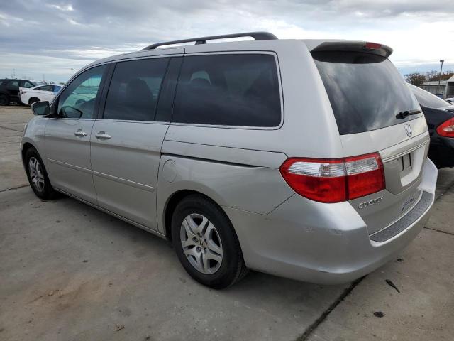 5FNRL38496B444351 - 2006 HONDA ODYSSEY EX SILVER photo 2