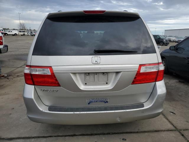 5FNRL38496B444351 - 2006 HONDA ODYSSEY EX SILVER photo 6