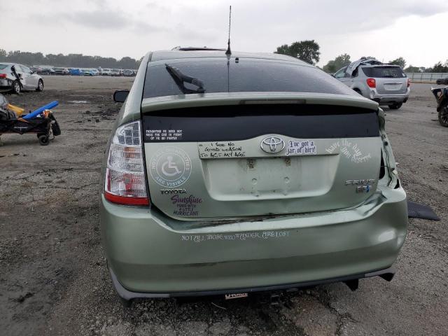 JTDKB20U587784082 - 2008 TOYOTA PRIUS GREEN photo 6