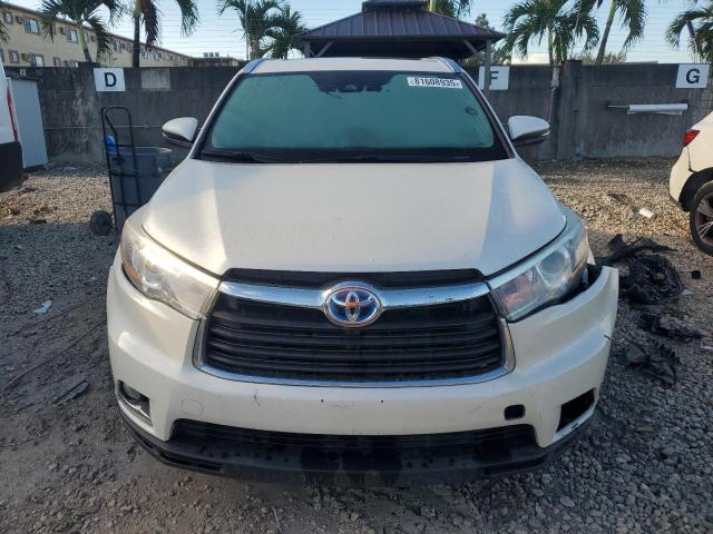 5TDKZRFH8KS567203 - 2019 TOYOTA HIGHLANDER SE 白色 照片 5