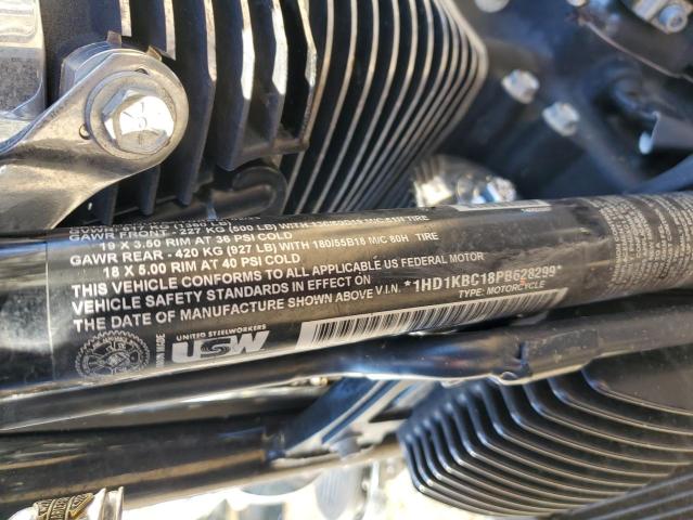 1HD1KBC18PB628299 - 2023 HARLEY-DAVIDSON FLHX Қара фото 9