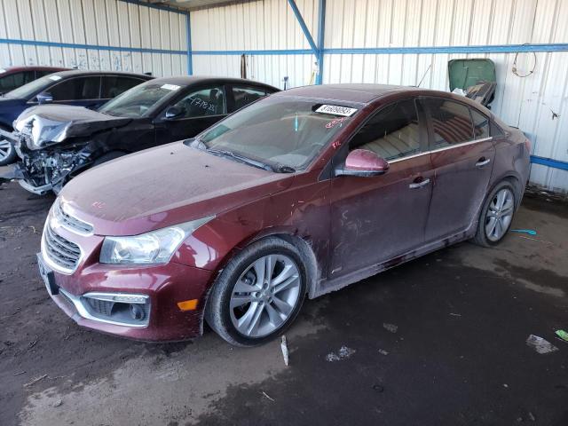 1G1PG5SB7F7187588 - 2015 CHEVROLET CRUZE LTZ RED photo 1