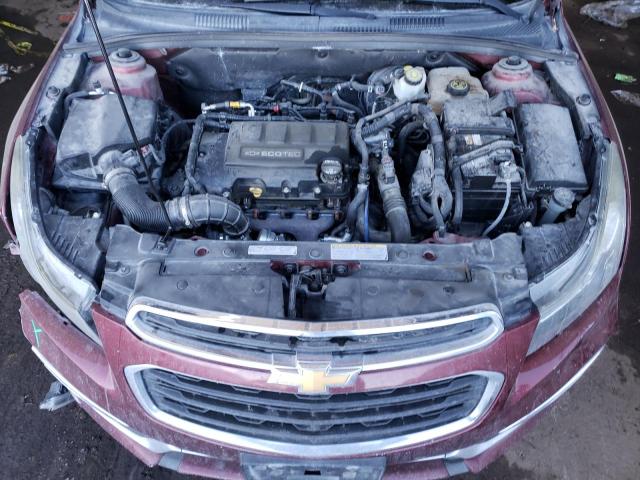 1G1PG5SB7F7187588 - 2015 CHEVROLET CRUZE LTZ RED photo 11