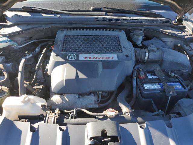 5J8TB18208A016936 - 2008 ACURA RDX SILVER photo 12