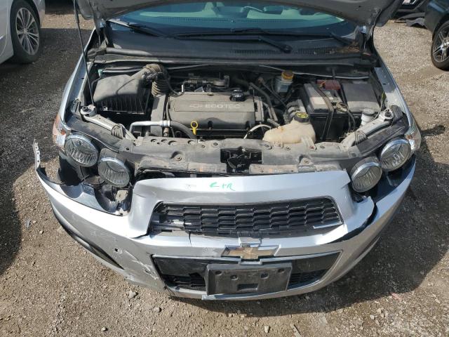 1G1JA5SH4F4160328 - 2015 CHEVROLET SONIC LS SILVER photo 11