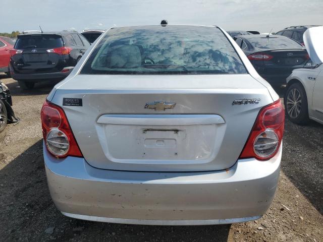 1G1JA5SH4F4160328 - 2015 CHEVROLET SONIC LS SILVER photo 6