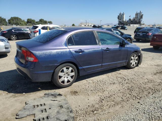 2HGFA1F5XAH588116 - 2010 HONDA CIVIC LX BLUE photo 3