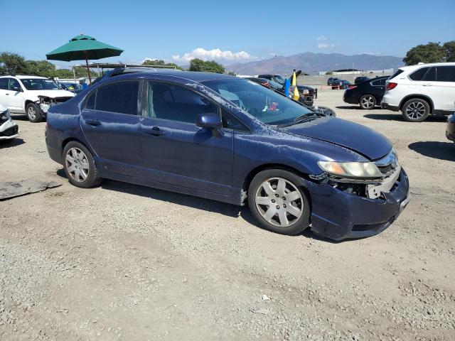 2HGFA1F5XAH588116 - 2010 HONDA CIVIC LX BLUE photo 4