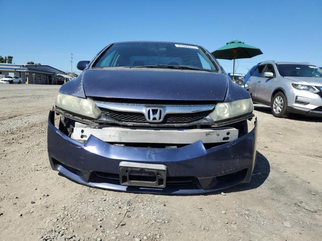 2HGFA1F5XAH588116 - 2010 HONDA CIVIC LX BLUE photo 5