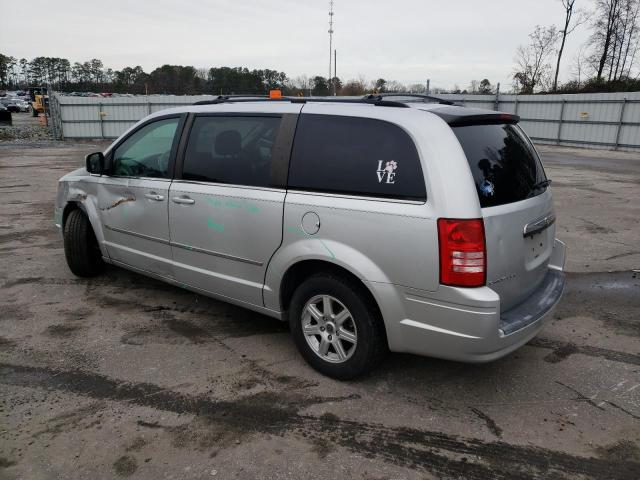 2A4RR5D10AR432358 - 2010 CHRYSLER TOWN & COU TOURING SILVER photo 2