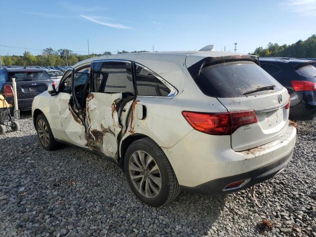 5FRYD3H4XEB005181 - 2014 ACURA MDX TECHNOLOGY თეთრი ფოტო 2