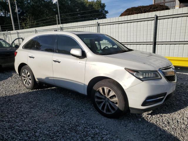 5FRYD3H4XEB005181 - 2014 ACURA MDX TECHNOLOGY თეთრი ფოტო 4