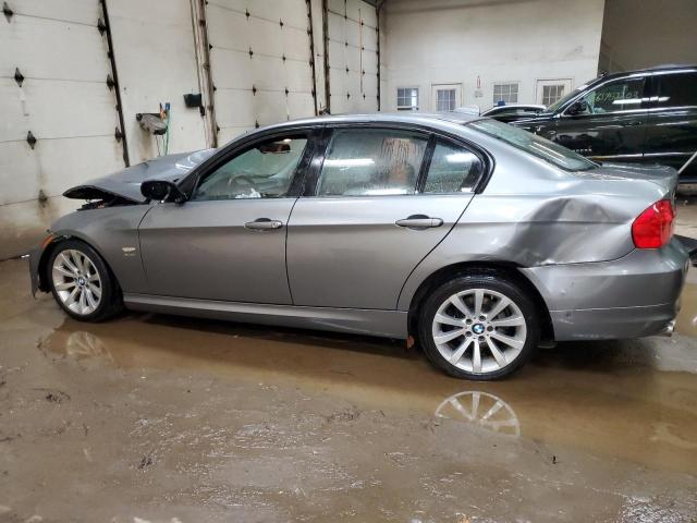 WBAPK7G54BNN78351 - 2011 BMW 328 XI SILVER photo 2