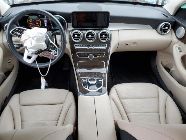 55SWF8EB9KU300205 - 2019 MERCEDES-BENZ C 300 4MATIC BLUE photo 8