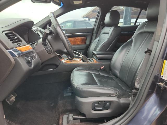 1LNHL9DK7EG605492 - 2014 LINCOLN MKS BLUE photo 7