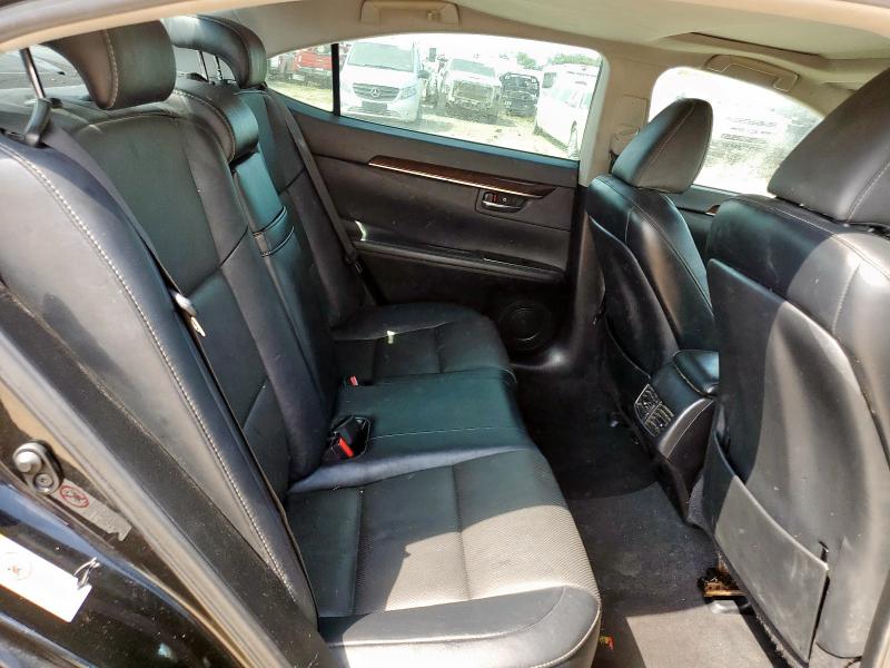 58ABK1GG1HU048630 - 2017 LEXUS ES 350 BLACK photo 10