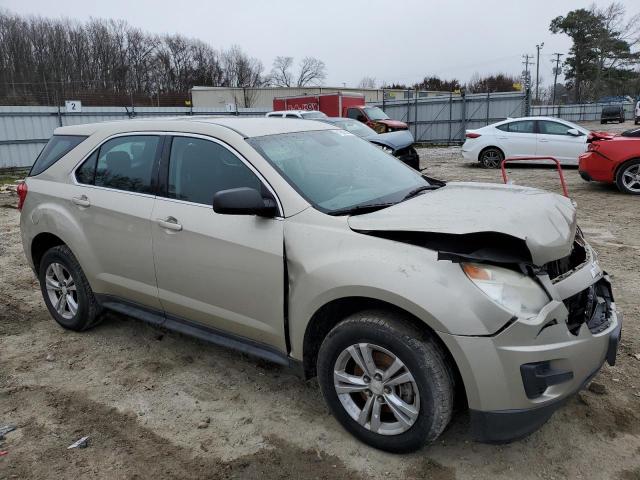 2GNALBEK1D1217060 - 2013 CHEVROLET EQUINOX LS TAN photo 4