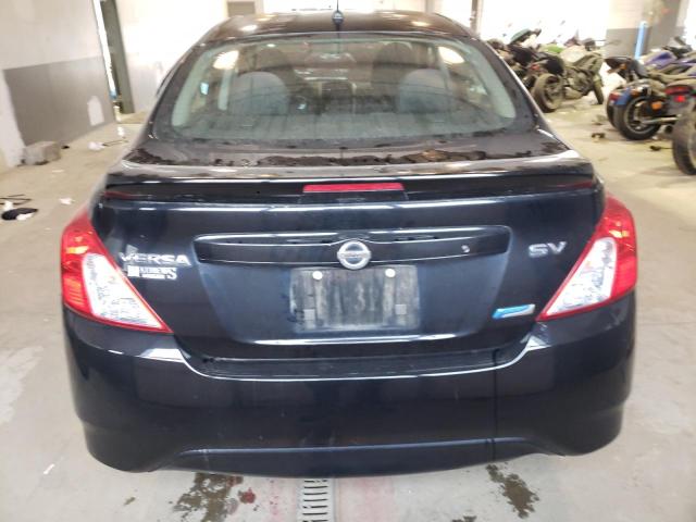 3N1CN7AP2FL883911 - 2015 NISSAN VERSA S BLACK photo 6