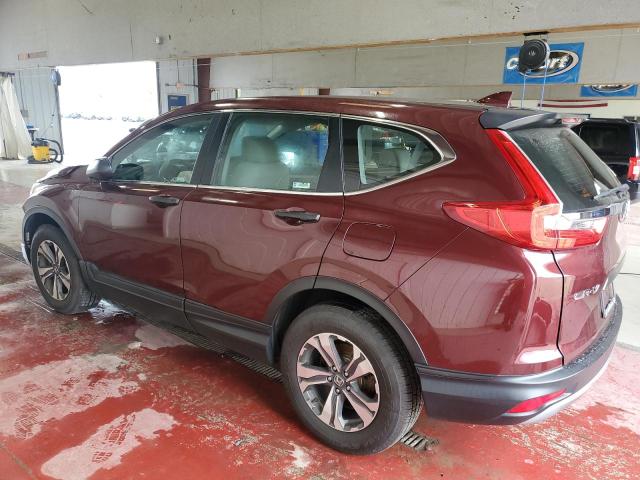 2HKRW6H30KH200597 - 2019 HONDA CR-V LX Burdeos foto 2