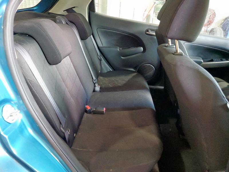 JM1DE1KY5C0151190 - 2012 MAZDA MAZDA2 蓝色 照片 10