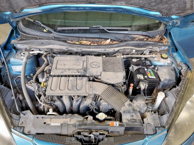 JM1DE1KY5C0151190 - 2012 MAZDA MAZDA2 蓝色 照片 11