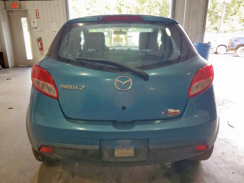 JM1DE1KY5C0151190 - 2012 MAZDA MAZDA2 蓝色 照片 6