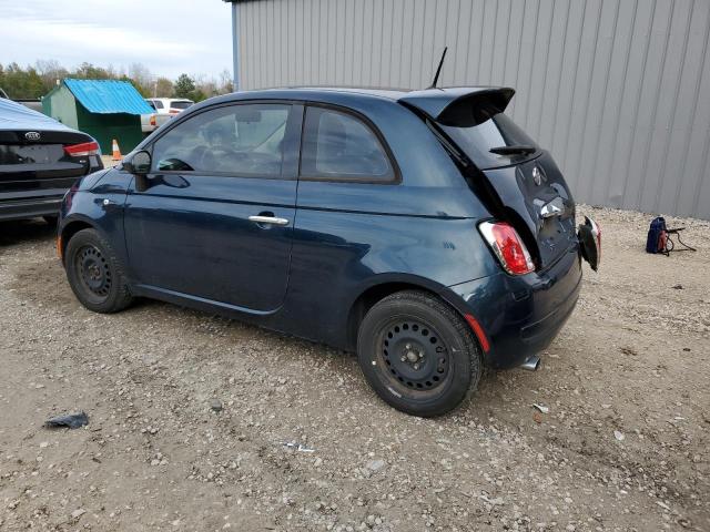 3C3CFFAR8DT743126 - 2013 FIAT 500 POP BLUE photo 2