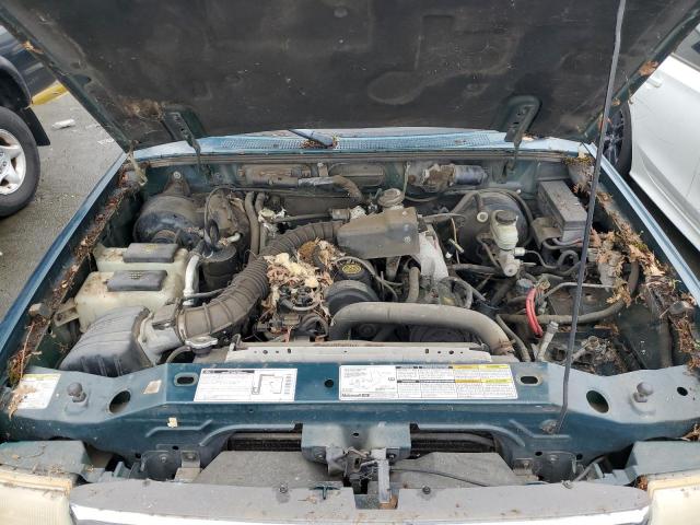 1FTYR10C3WUA54130 - 1998 FORD RANGER GREEN photo 11