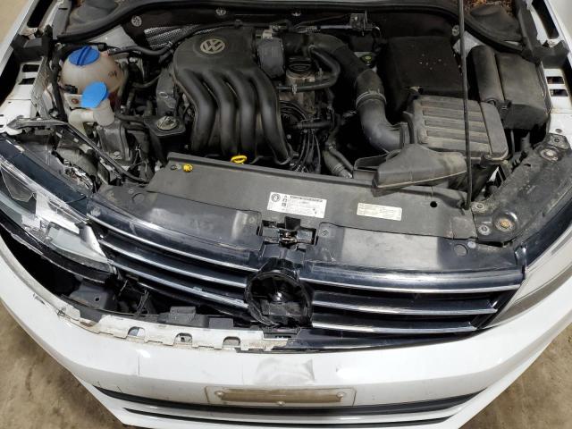 3VW1K7AJ1FM339366 - 2015 VOLKSWAGEN JETTA BASE WHITE photo 11