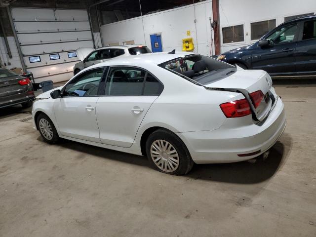 3VW1K7AJ1FM339366 - 2015 VOLKSWAGEN JETTA BASE WHITE photo 2