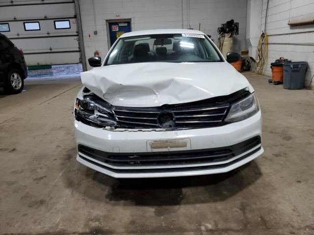 3VW1K7AJ1FM339366 - 2015 VOLKSWAGEN JETTA BASE WHITE photo 5