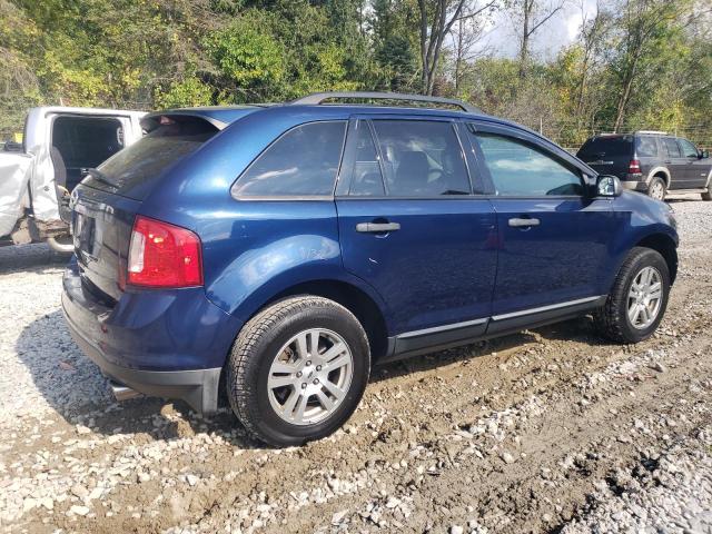 2FMDK3GC9CBA10358 - 2012 FORD EDGE SE ლურჯი ფოტო 3