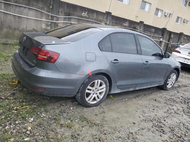 3VW2B7AJ3JM239783 - 2018 VOLKSWAGEN JETTA S GRAY photo 3