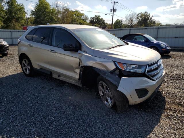 2FMPK4G92HBC40371 - 2017 FORD EDGE SE ბეჟი ფოტო 4