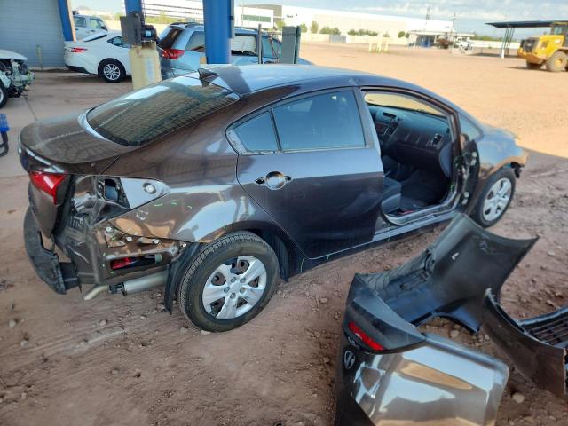 3KPFK4A72JE164950 - 2018 KIA FORTE LX Сұр фото 3