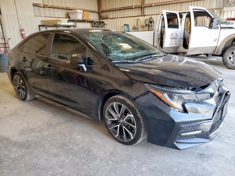 5YFS4MCE1NP122360 - 2022 TOYOTA COROLLA SE შავი ფოტო 4