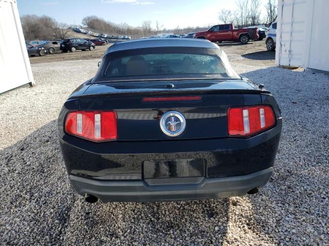 1ZVBP8EM6B5162572 - 2011 FORD MUSTANG BLACK photo 6