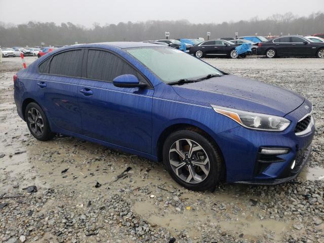 3KPF24AD8KE013778 - 2019 KIA FORTE FE BLUE photo 4