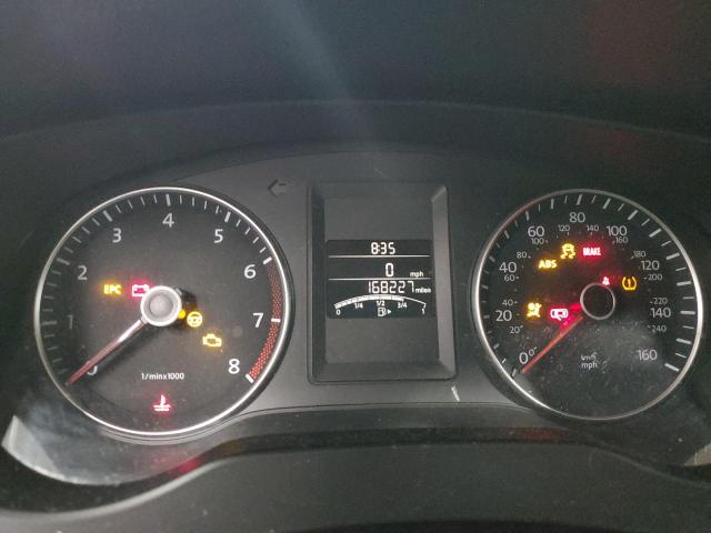 3VWD07AJ7EM387035 - 2014 VOLKSWAGEN JETTA SE შავი ფოტო 9