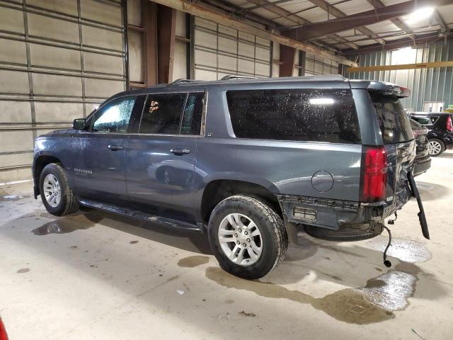 1GNSKHKC0KR313466 - 2019 CHEVROLET SUBURBAN K1500 LT BLUE photo 2