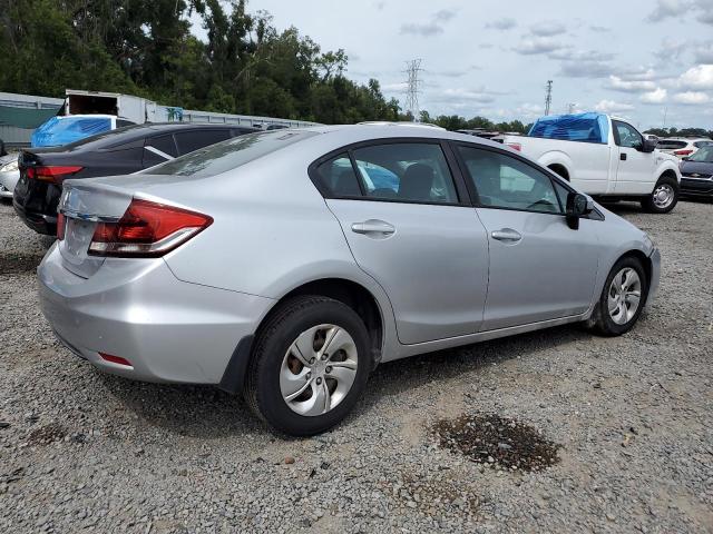 19XFB2F55FE084948 - 2015 HONDA CIVIC LX SILVER photo 3
