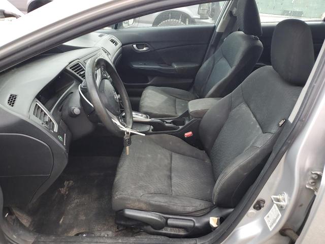 19XFB2F55FE084948 - 2015 HONDA CIVIC LX SILVER photo 7