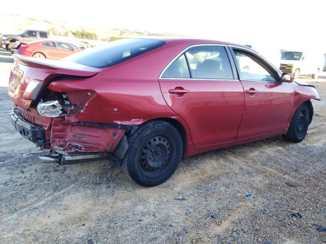 4T1BE46K08U258285 - 2008 TOYOTA CAMRY CE RED photo 3