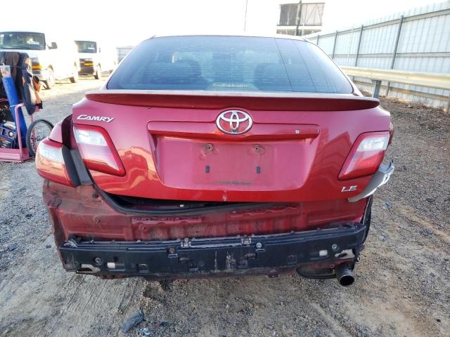 4T1BE46K08U258285 - 2008 TOYOTA CAMRY CE RED photo 6