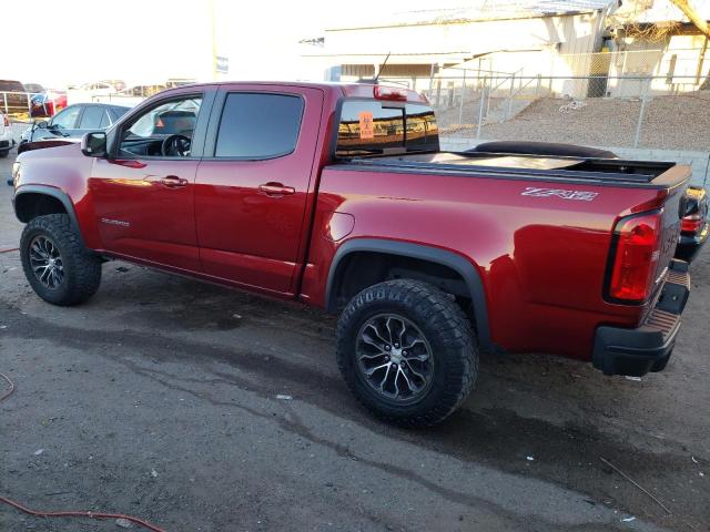 1GCGTEEN3N1116446 - 2022 CHEVROLET COLORADO ZR2 RED photo 2