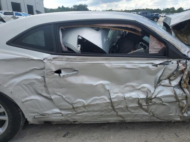 2G1FB1E37D9185875 - 2013 CHEVROLET CAMARO LT فضي صورة 10